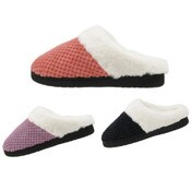 Wholesale - *OUTSIDE OF CA* WOMEN KNITTED SLIPPERS 3-ASST COLORS-3-ASST SIZE C/P 36, UPC: 15776676769